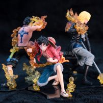 Mô Hình Figure Ace, Luffy, Sabo Ver ATTACK STYLING - One Piece