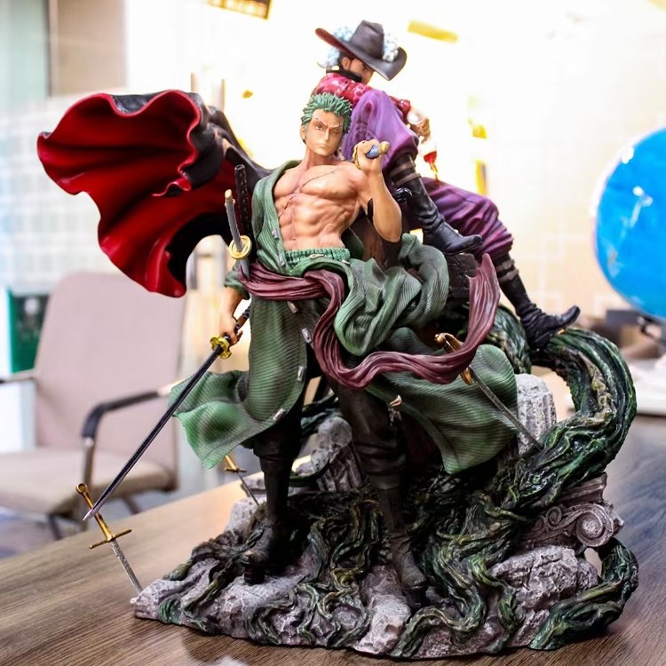 Mô Hình Figure Roronoa Zoro Statue GK Resin Turbo Jet Studios - One Piece