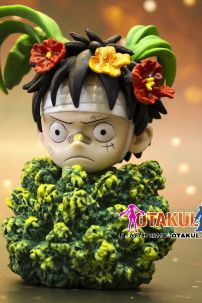 Mô Hình Figure One Piece Grass Luffy Funny Childhood 12cm