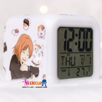 Đồng Hồ Báo Thức Vuông - Nyanko Sensei