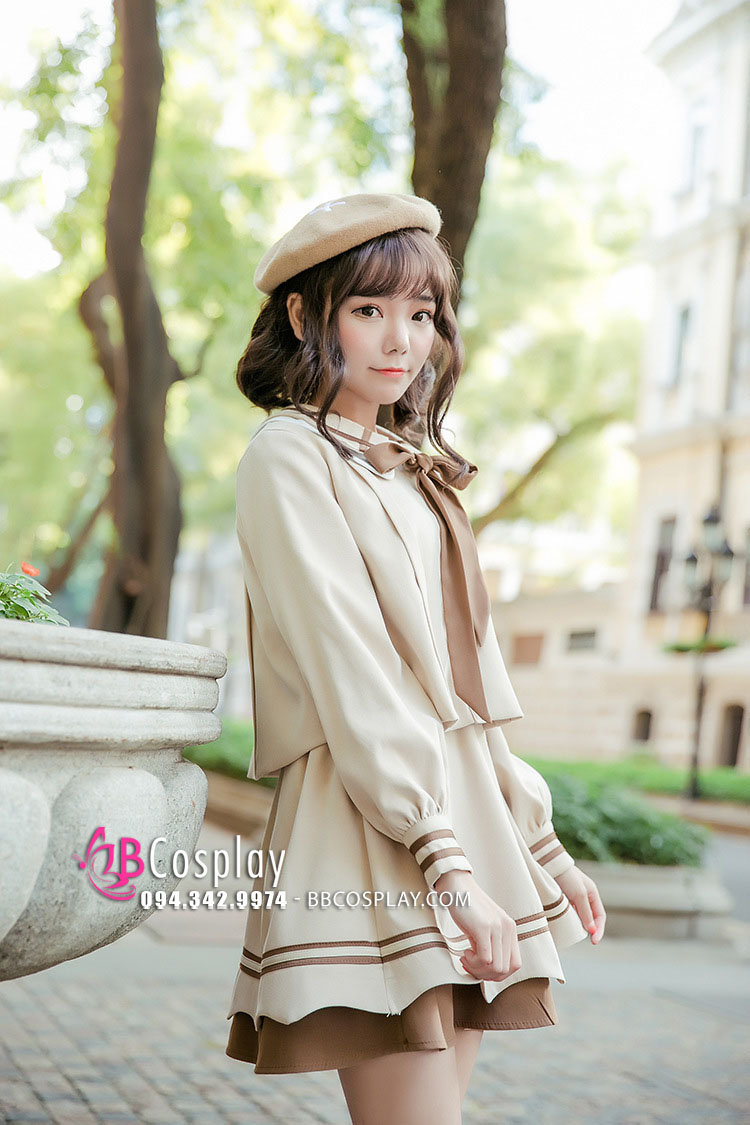Đầm Nữ Sinh Học Bá Tư