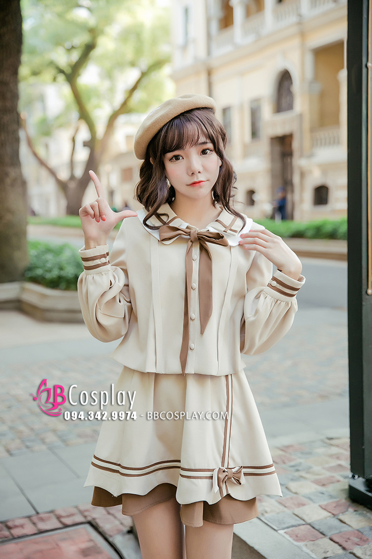 Đầm Nữ Sinh Học Bá Tư