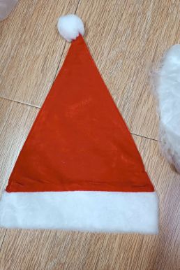 Trang Phục Ông Già Noel Vải Nhung Tặng Kèm Râu