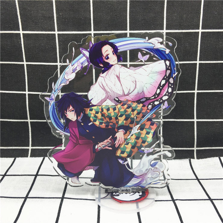 Mô Hình Standee Acrylic Kimetsu No Yaiba - Giyuu Và Shinobu