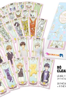 Hộp Bài Sakura Clear Card - Giấy