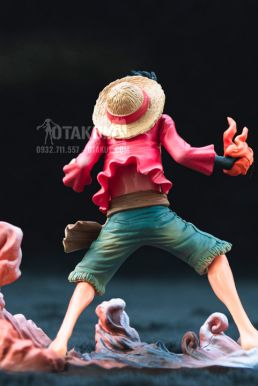 Bộ Mô Hình Figure - Luffy-Ace-Sabo Attack Styling - One Piece