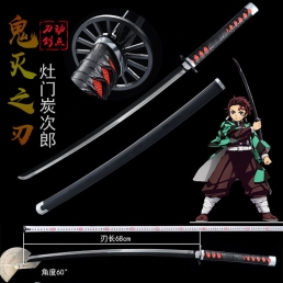 Kiếm Gỗ Dài 1M Tanjirou - Kimetsu No Yaiba