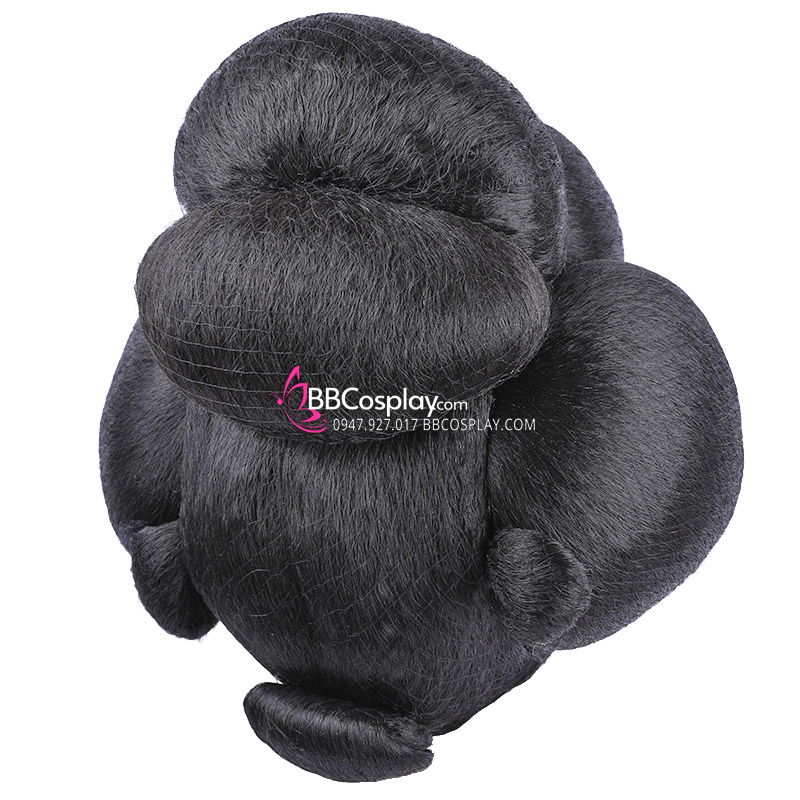 Tóc Giả Geisha Nhật Bản - Chuẩn Nhật