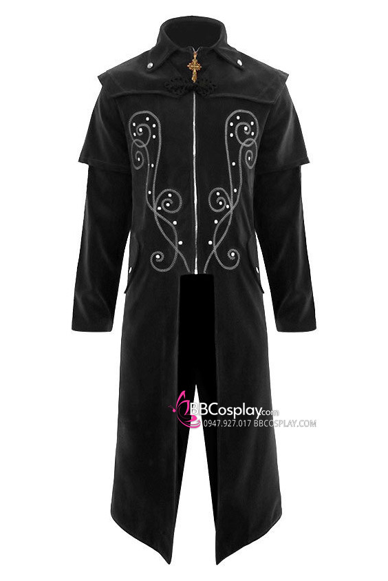 Tuxedo Gothic Đen 18Th Century