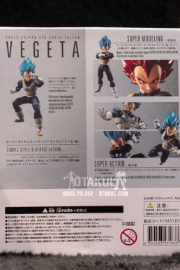 Mô Hình S.H. Figuarts Super Saiyan Blue Vegeta Dragon Ball Z