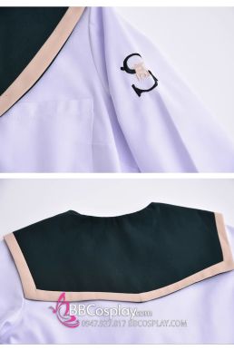 Croptop Nữ Sinh Váy Xanh Rêu