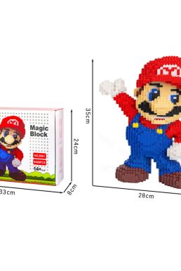 Mô Hình Lego Mario Xanh