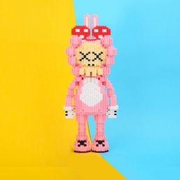 Mô Hình Lego Nano HC Magic Kaws Pink