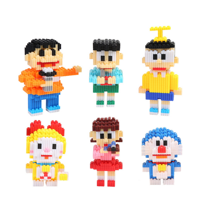 Bộ 5 Mô Hình Lego Doraemon