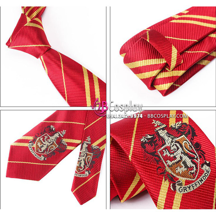 Cà Vạt Hogwarts Harry Potter Có Logo