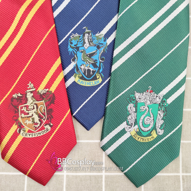 Cà Vạt Trường Phù Thuỷ Hogwarts - Harry Potter Có Logo