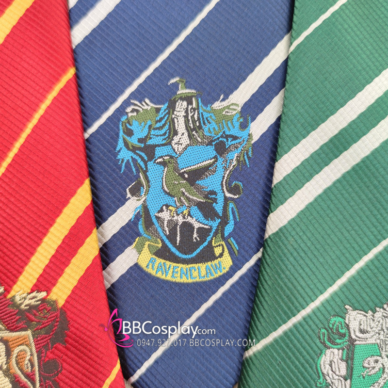 Cà Vạt Trường Phù Thuỷ Hogwarts - Harry Potter Có Logo