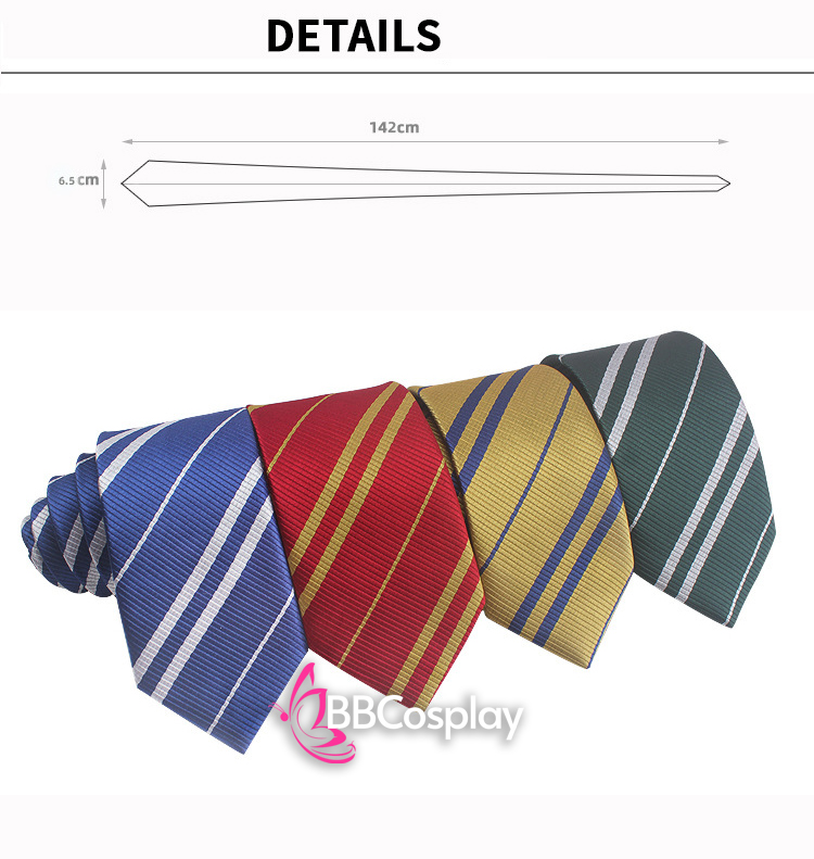 Cà Vạt Trường Phù Thuỷ Hogwarts - Harry Potter