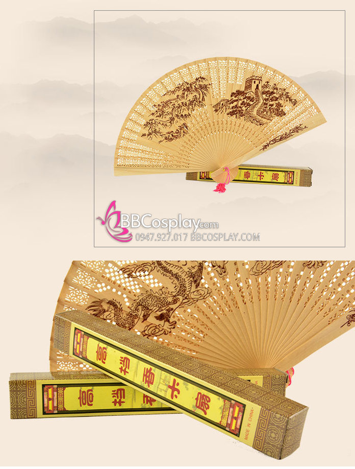 Quạt Gỗ - Cây Trúc