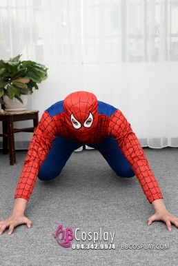 Trang Phục Spiderman Vải Thun Giá Rẻ