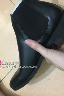 Giày Nam Tây Đen Size 42 Da Xịn Chuẩn Âu