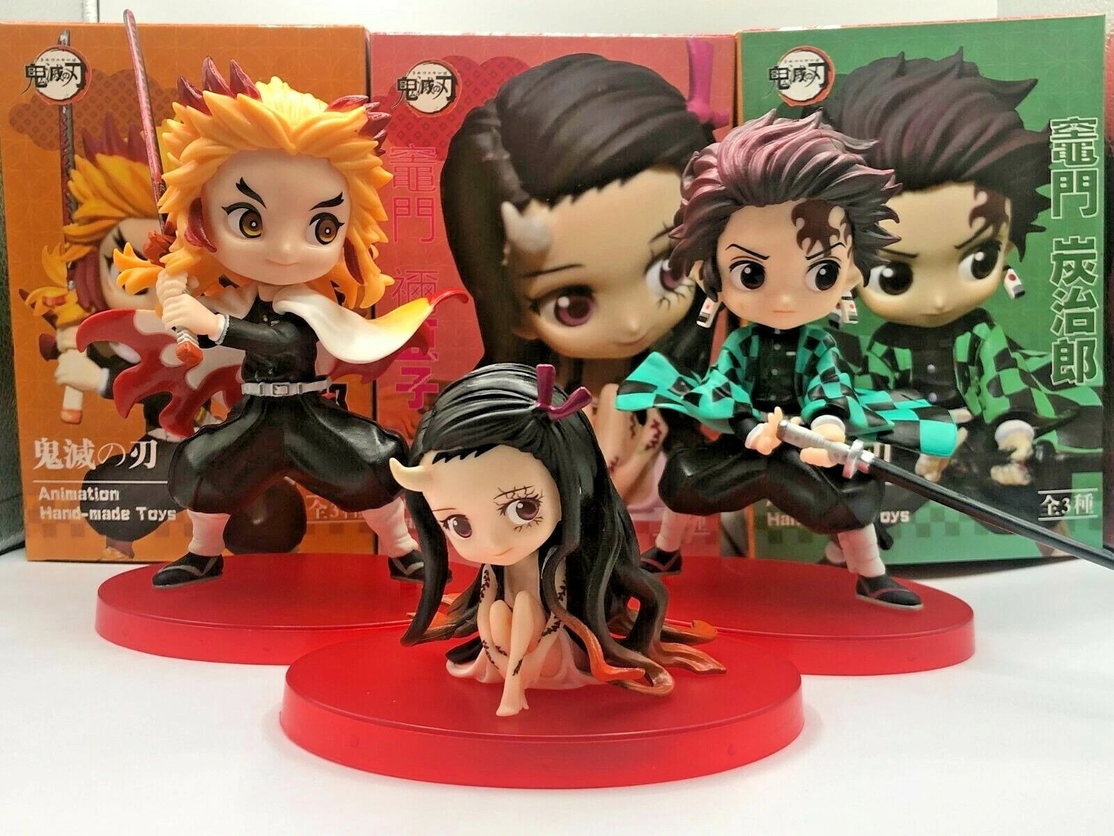 Mô Hình Figure Kamado Nezuko Chibi - Kimetsu No Yaiba (Loại Lớn)