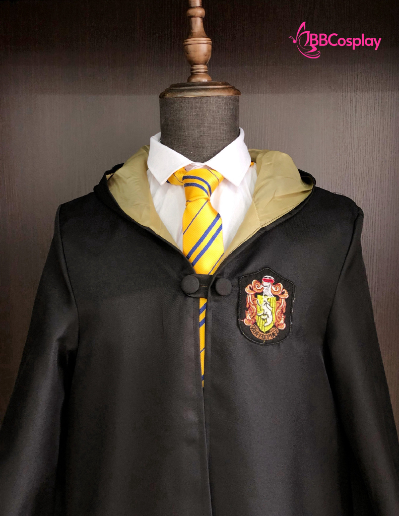 Áo Khoác Harry Potter Trường Hogwarts - Nhà Helga Hufflepuff