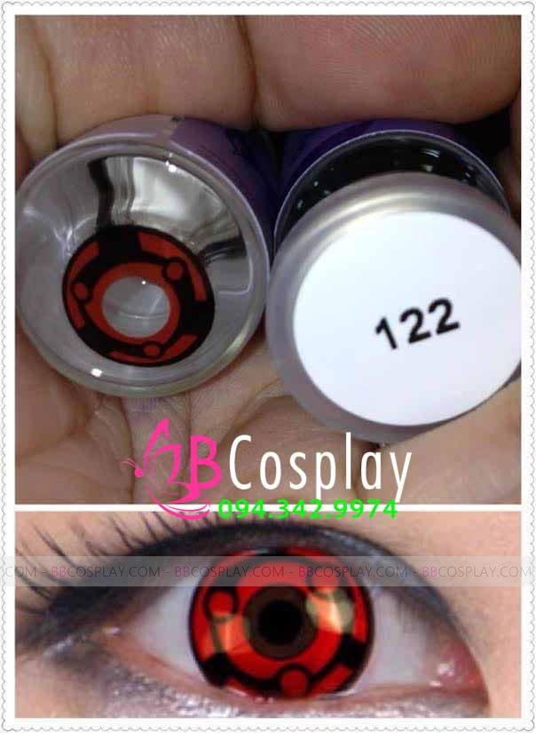 Lens Cosplay - Madara Mangekyou Sharingan