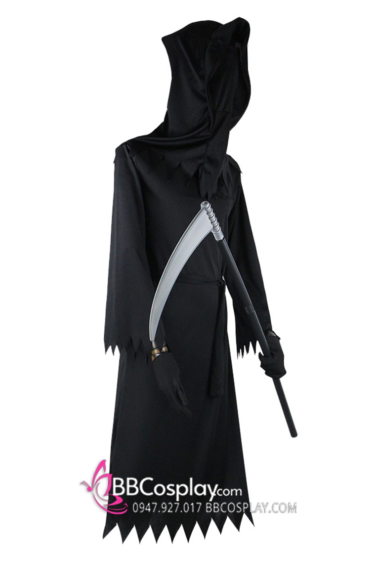 Đồ Thần Chết Grim Reaper Đen Tay Xương