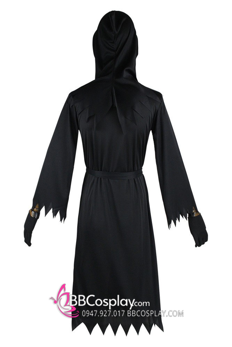 Đồ Thần Chết Grim Reaper Đen Tay Xương