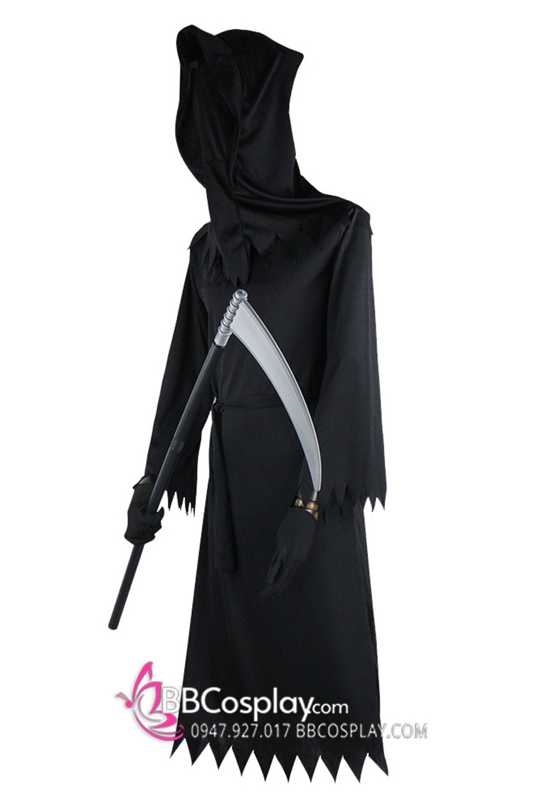 Đồ Thần Chết Grim Reaper Đen Tay Xương