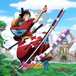 Kiếm Kim Loại Nidai Kitetsu Của Luffy - One Piece