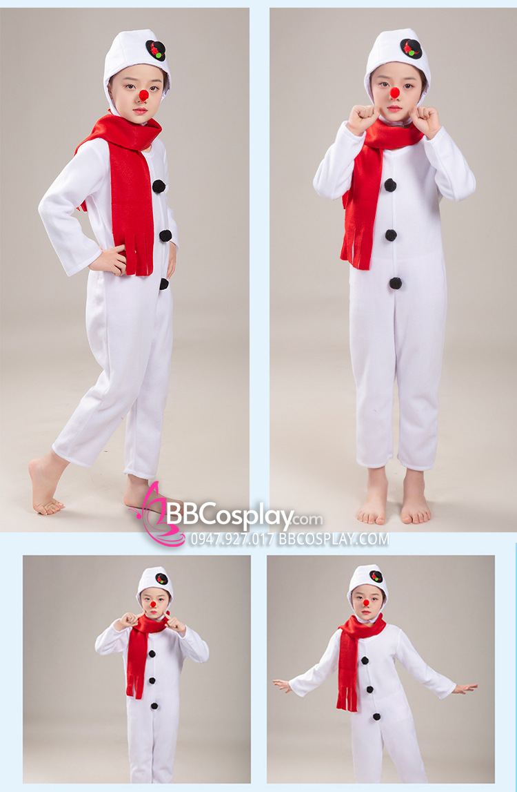 Đồ Người Tuyết Trẻ Em - Snowman For Kid