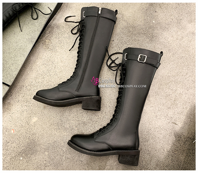 Giày Boot Nam Nữ Cổ Cao