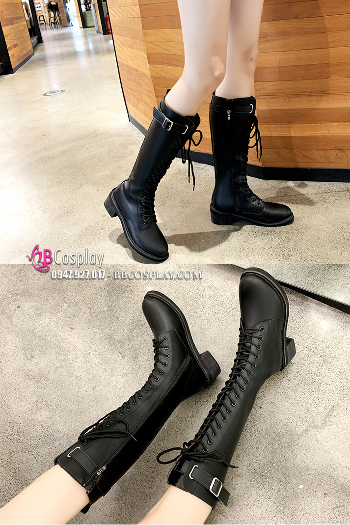 Giày Boot Nam Nữ Cổ Cao