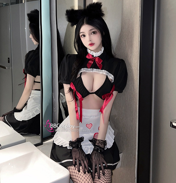 Đồ Maid Mèo Sexy