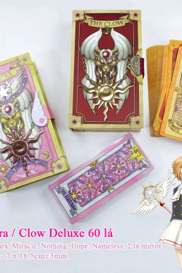 Bộ Bài Sakura Deluxe 60 Thẻ Bài - Cardcaptor Sakura