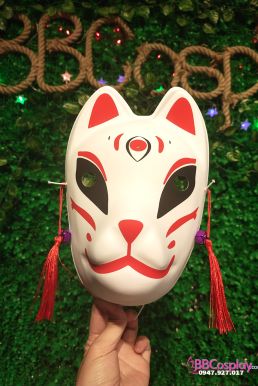 Mặt Nạ Cáo Kitsune Full Mặt