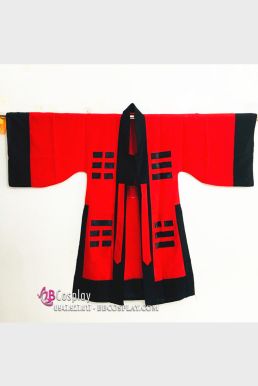 Đồ Pháp Sư Đạo Sĩ Hình Âm Dương - Màu Đỏ