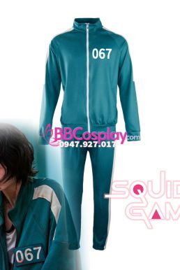 Đồ Người Chơi 067 Trò Chơi Con Mực - Màu Xanh Nhạt