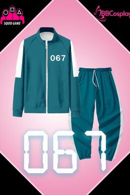 Đồ Người Chơi 067 Trò Chơi Con Mực - Màu Xanh Nhạt