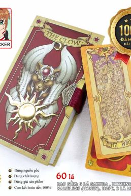 Bộ Bài Clow Deluxe 60 Thẻ Bài - Cardcaptor Sakura