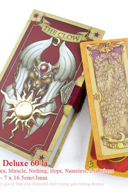 Bộ Bài Clow Deluxe 60 Thẻ Bài - Cardcaptor Sakura