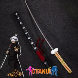 Kiếm Gỗ Kikoku Quỷ Kiếm Của Trafalgar Law - One Piece (Chó Đốm) Dài 1M