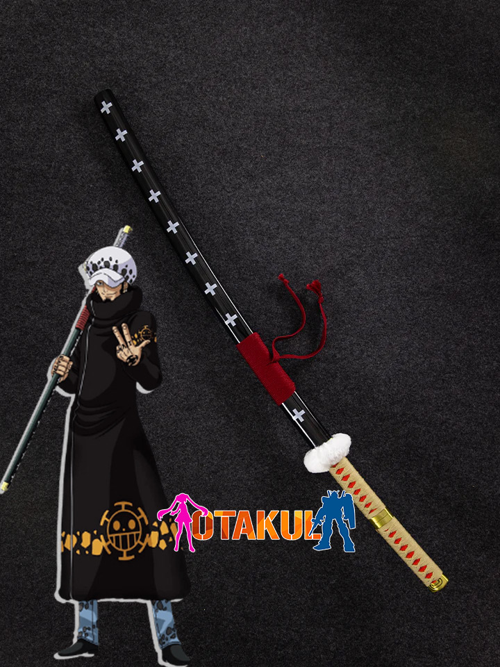 Kiếm Gỗ Kikoku Quỷ Kiếm Của Trafalgar Law - One Piece (Chó Đốm) Dài 1M