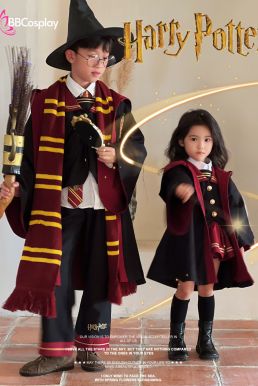 Trọn Bộ Đồng Phục 6 Món Trường Hogwarts - Phù Thuỷ Tập Sự