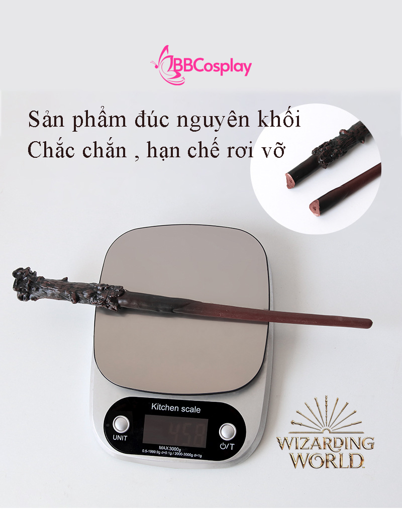 Trọn Bộ Đồng Phục 6 Món Trường Hogwarts - Phù Thuỷ Tập Sự