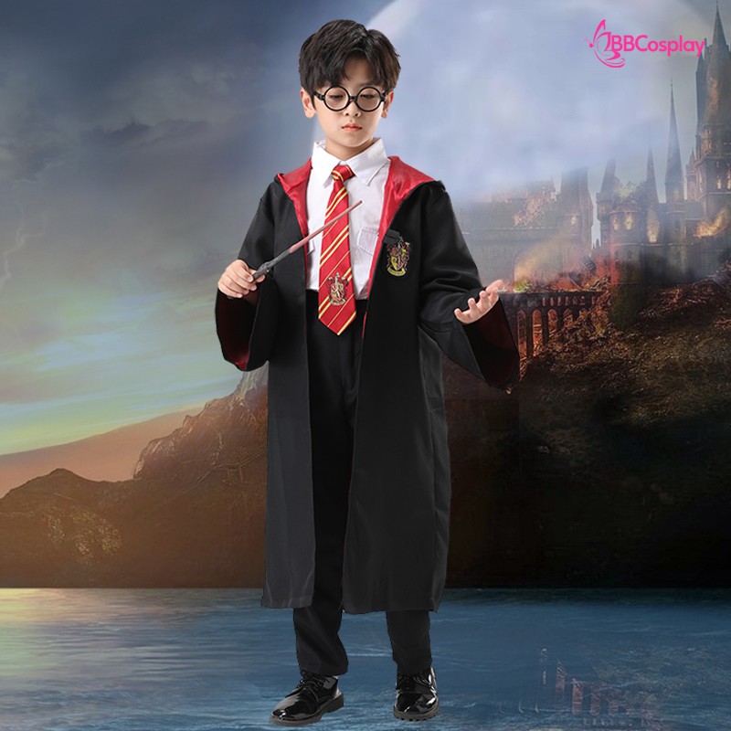 Trọn Bộ Đồng Phục 6 Món Trường Hogwarts - Phù Thuỷ Tập Sự