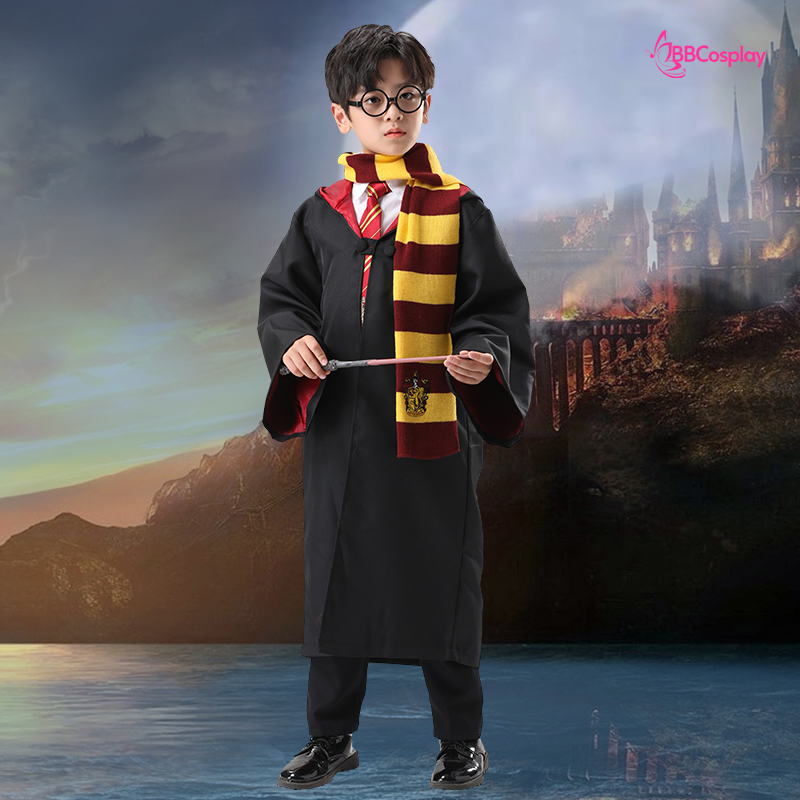 Trọn Bộ Đồng Phục 6 Món Trường Hogwarts - Phù Thuỷ Tập Sự