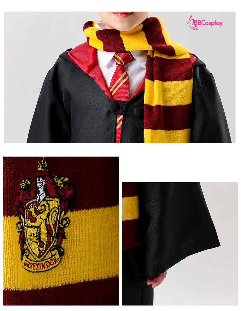 Trọn Bộ Đồng Phục 6 Món Trường Hogwarts - Phù Thuỷ Tập Sự